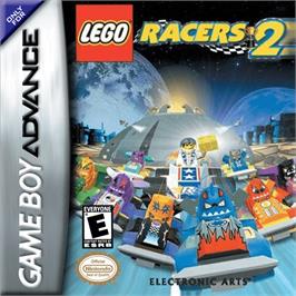 Box cover for LEGO Racers 2 on the Nintendo Game Boy Advance.