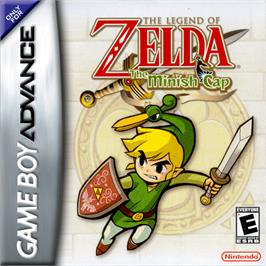 Box cover for Legend of Zelda: The Minish Cap on the Nintendo Game Boy Advance.