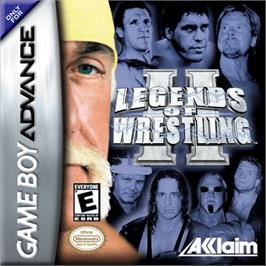 Box cover for Legends of Wrestling 2 on the Nintendo Game Boy Advance.