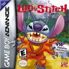 Box cover for Lilo & Stitch on the Nintendo Game Boy Advance.
