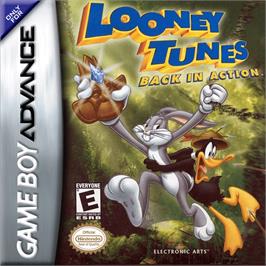 Box cover for Looney Tunes Back in Action on the Nintendo Game Boy Advance.