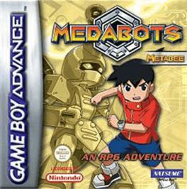 Box cover for MedaBots: Metabee Version on the Nintendo Game Boy Advance.