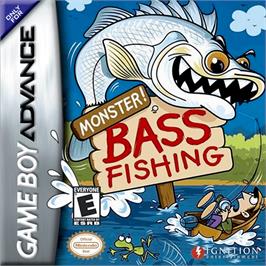 Box cover for Monster! Bass Fishing on the Nintendo Game Boy Advance.