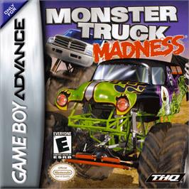 Box cover for Monster Truck Madness on the Nintendo Game Boy Advance.