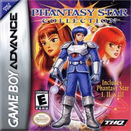 Box cover for Phantasy Star Collection on the Nintendo Game Boy Advance.