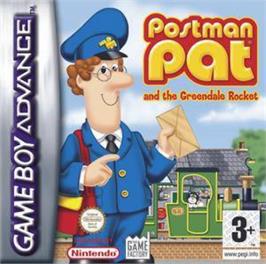 Box cover for Postman Pat and the Greendale Rocket on the Nintendo Game Boy Advance.