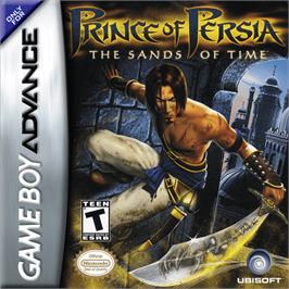 Box cover for Prince of Persia: The Sands of Time on the Nintendo Game Boy Advance.