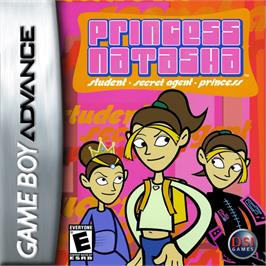 Box cover for Princess Natasha: Student • Secret Agent • Princess on the Nintendo Game Boy Advance.