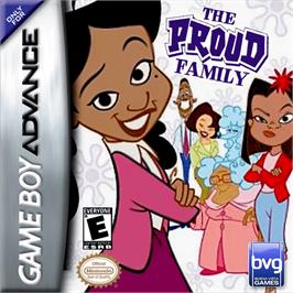 Box cover for Proud Family on the Nintendo Game Boy Advance.