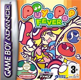 Box cover for Puyo Pop Fever on the Nintendo Game Boy Advance.