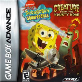 Box cover for SpongeBob SquarePants: Creature from the Krusty Krab on the Nintendo Game Boy Advance.