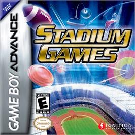 Box cover for Stadium Games on the Nintendo Game Boy Advance.