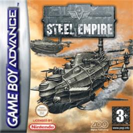 Box cover for Steel Empire on the Nintendo Game Boy Advance.