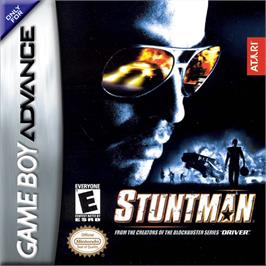Box cover for Stuntman on the Nintendo Game Boy Advance.