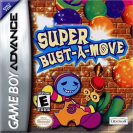 Box cover for Super Bust-A-Move on the Nintendo Game Boy Advance.