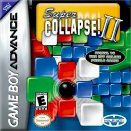 Box cover for Super Collapse! 2 on the Nintendo Game Boy Advance.