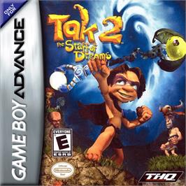 Box cover for Tak 2: The Staff of Dreams on the Nintendo Game Boy Advance.
