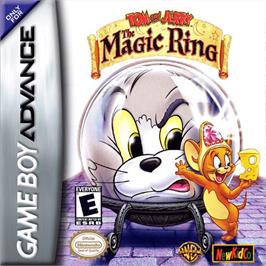 Box cover for Tom and Jerry: The Magic Ring on the Nintendo Game Boy Advance.