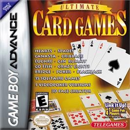 Box cover for Ultimate Card Games on the Nintendo Game Boy Advance.