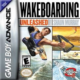 Box cover for Wakeboarding Unleashed featuring Shaun Murray on the Nintendo Game Boy Advance.