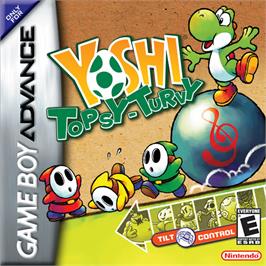 Box cover for Yoshi Topsy-Turvy on the Nintendo Game Boy Advance.