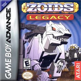 Box cover for Zoids: Legacy on the Nintendo Game Boy Advance.
