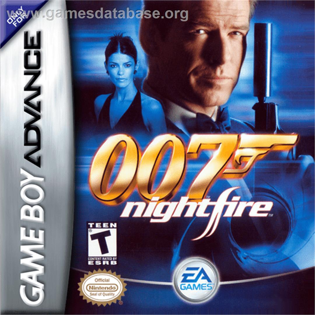 007: Nightfire - Nintendo Game Boy Advance - Artwork - Box