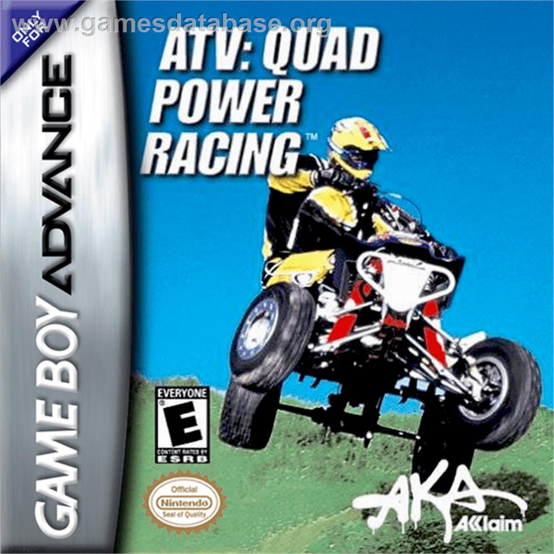 ATV: Quad Power Racing - Nintendo Game Boy Advance - Artwork - Box