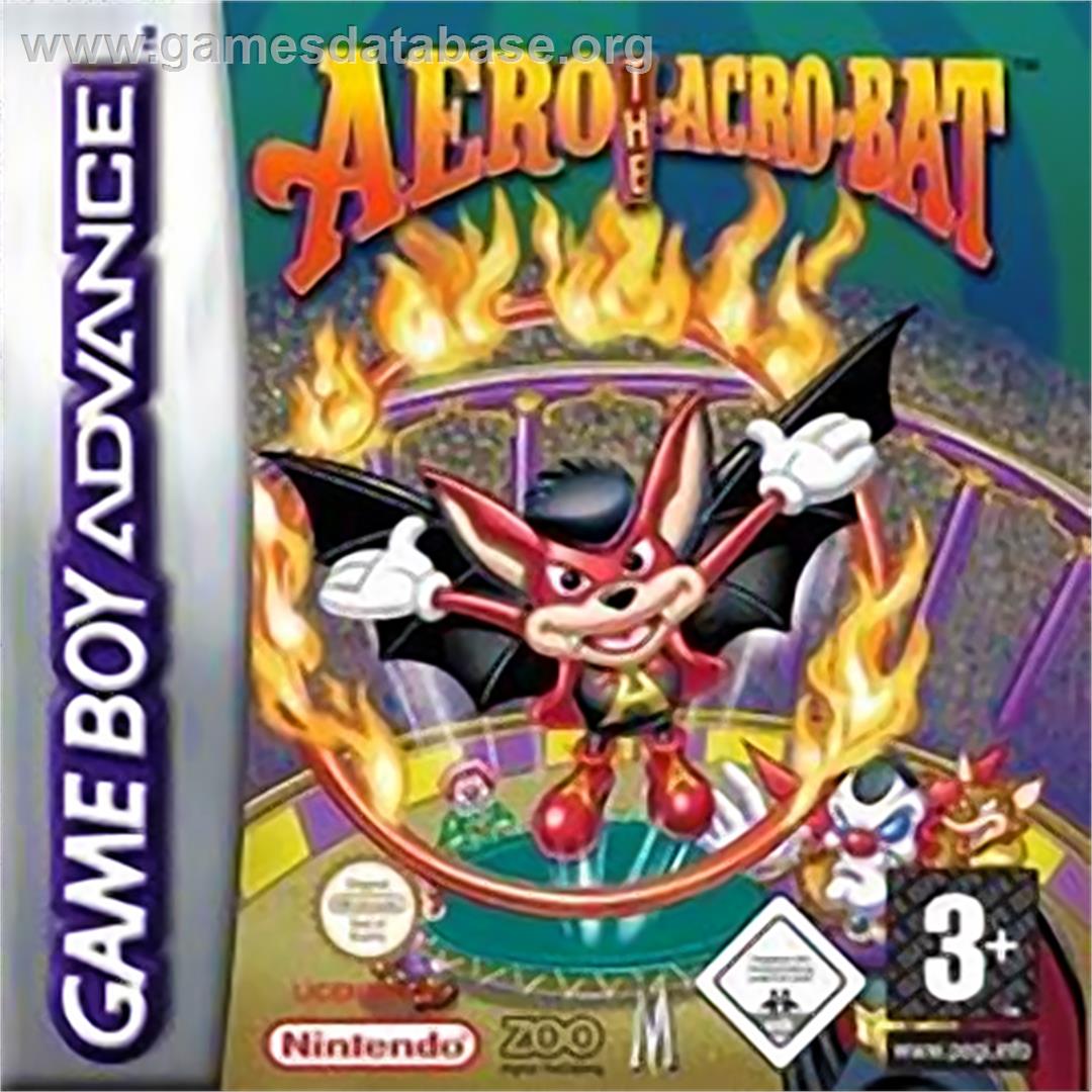 Aero the Acro-Bat: Rascal Rival Revenge - Nintendo Game Boy Advance - Artwork - Box