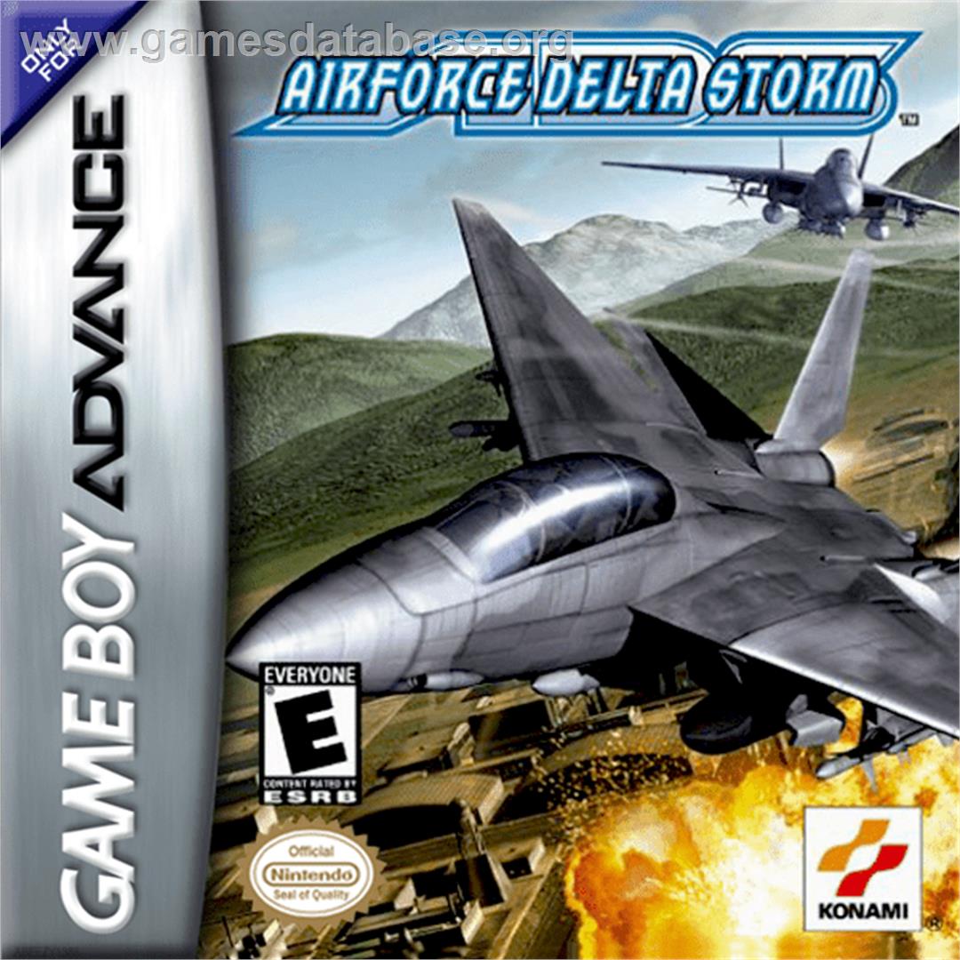 Air Force Delta Storm - Nintendo Game Boy Advance - Artwork - Box