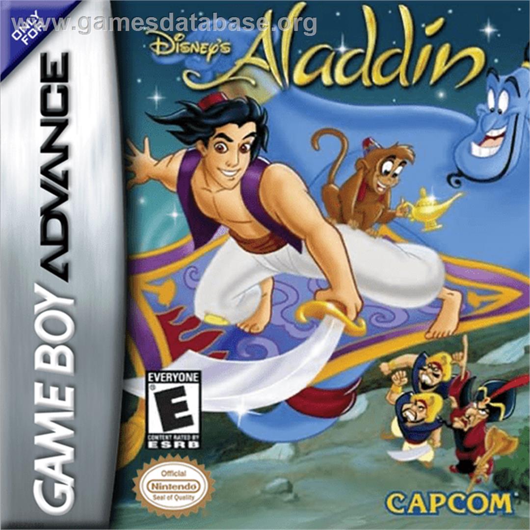 Aladdin - Nintendo Game Boy Advance - Artwork - Box