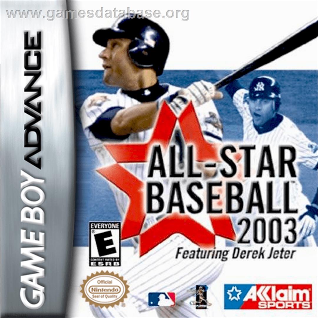 All-Star Baseball 2003 - Nintendo Game Boy Advance - Artwork - Box