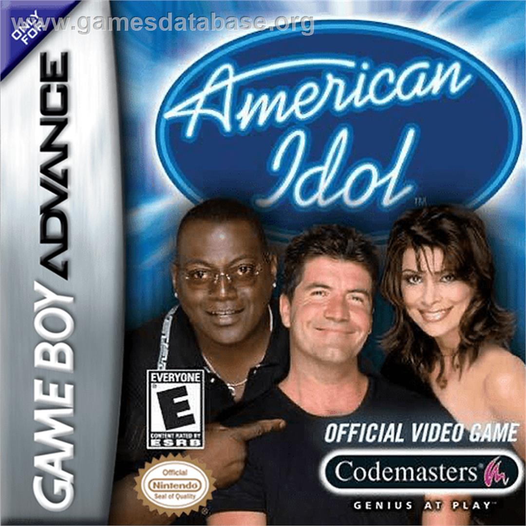 American Idol - Nintendo Game Boy Advance - Artwork - Box