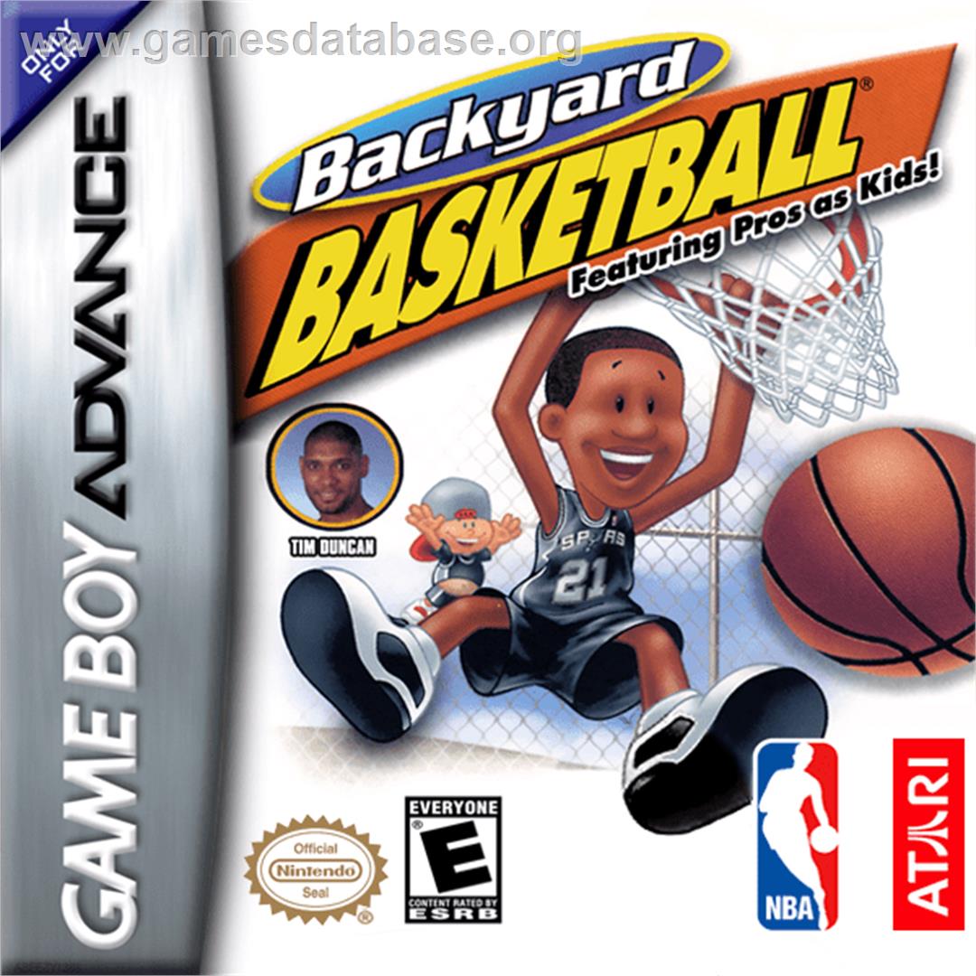 Backyard Basketball - Nintendo Game Boy Advance - Artwork - Box