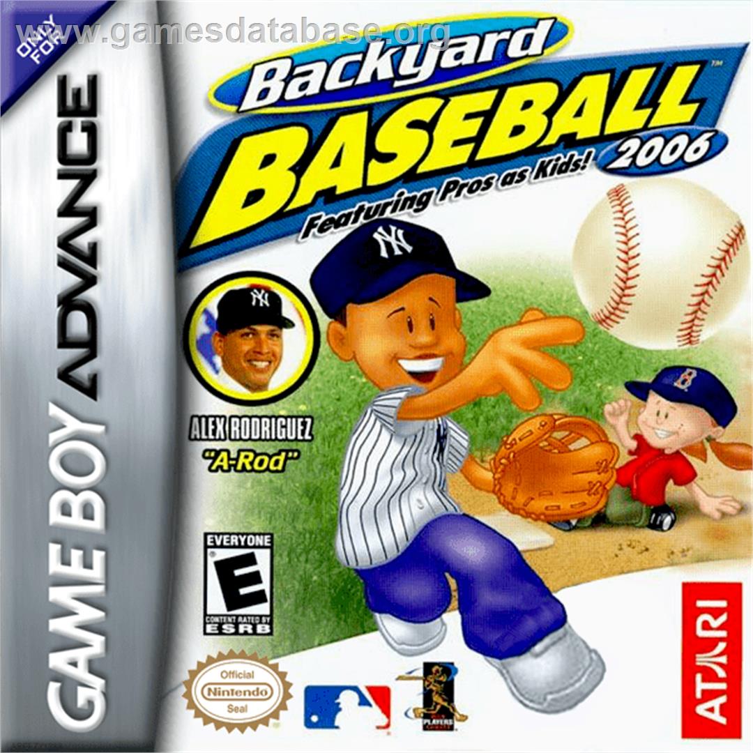 Backyard Basketball 2007 - Nintendo Game Boy Advance - Artwork - Box