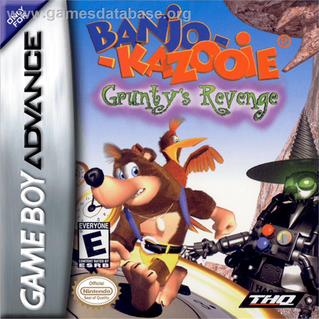 Banjo-Kazooie: Grunty's Revenge - Nintendo Game Boy Advance - Artwork - Box