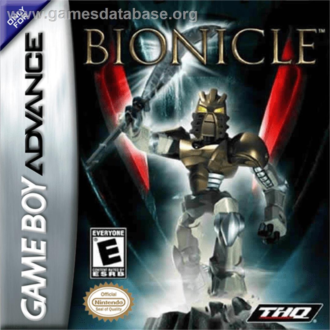 Bionicle: Matoran Adventures - Nintendo Game Boy Advance - Artwork - Box