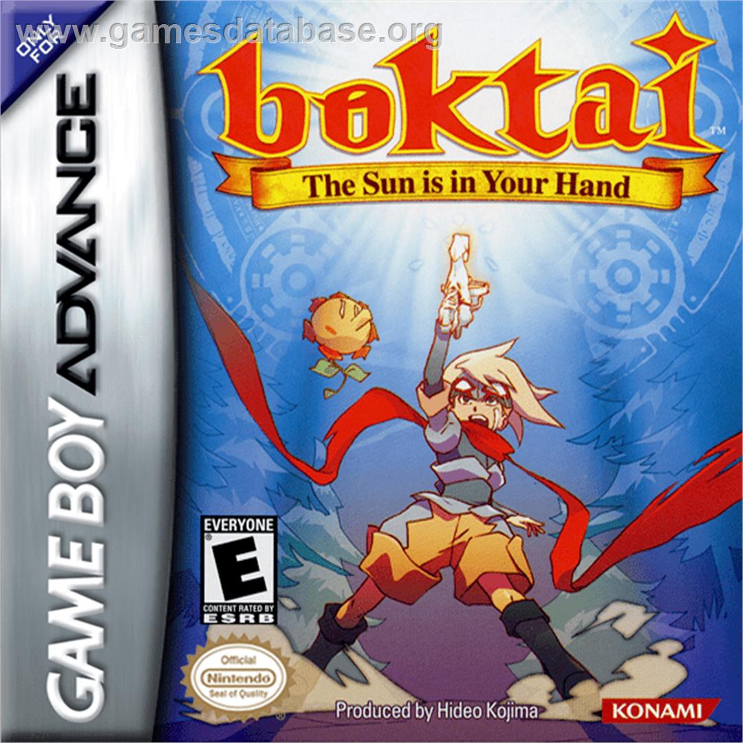 Boktai: The Sun is in Your Hand - Nintendo Game Boy Advance - Artwork - Box