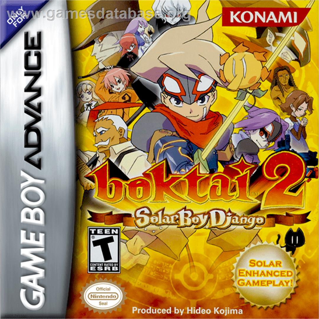 Boktai 2: Solar Boy Django - Nintendo Game Boy Advance - Artwork - Box