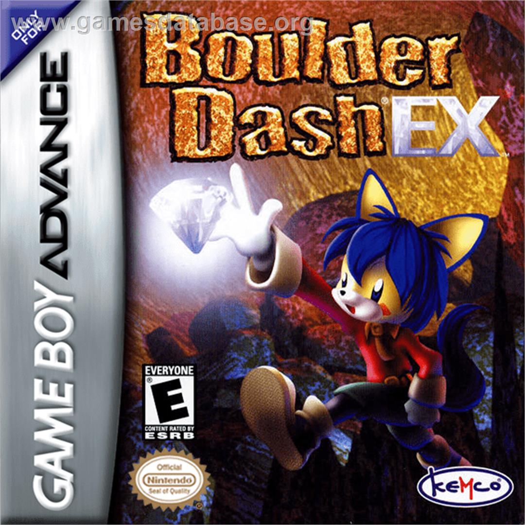 Boulder Dash EX - Nintendo Game Boy Advance - Artwork - Box