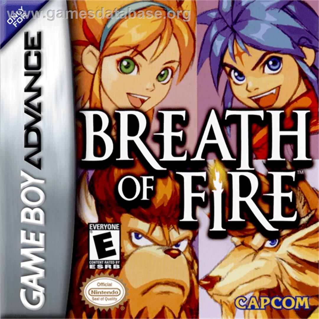 Breath of Fire: Ryuu no Senshi - Nintendo Game Boy Advance - Artwork - Box