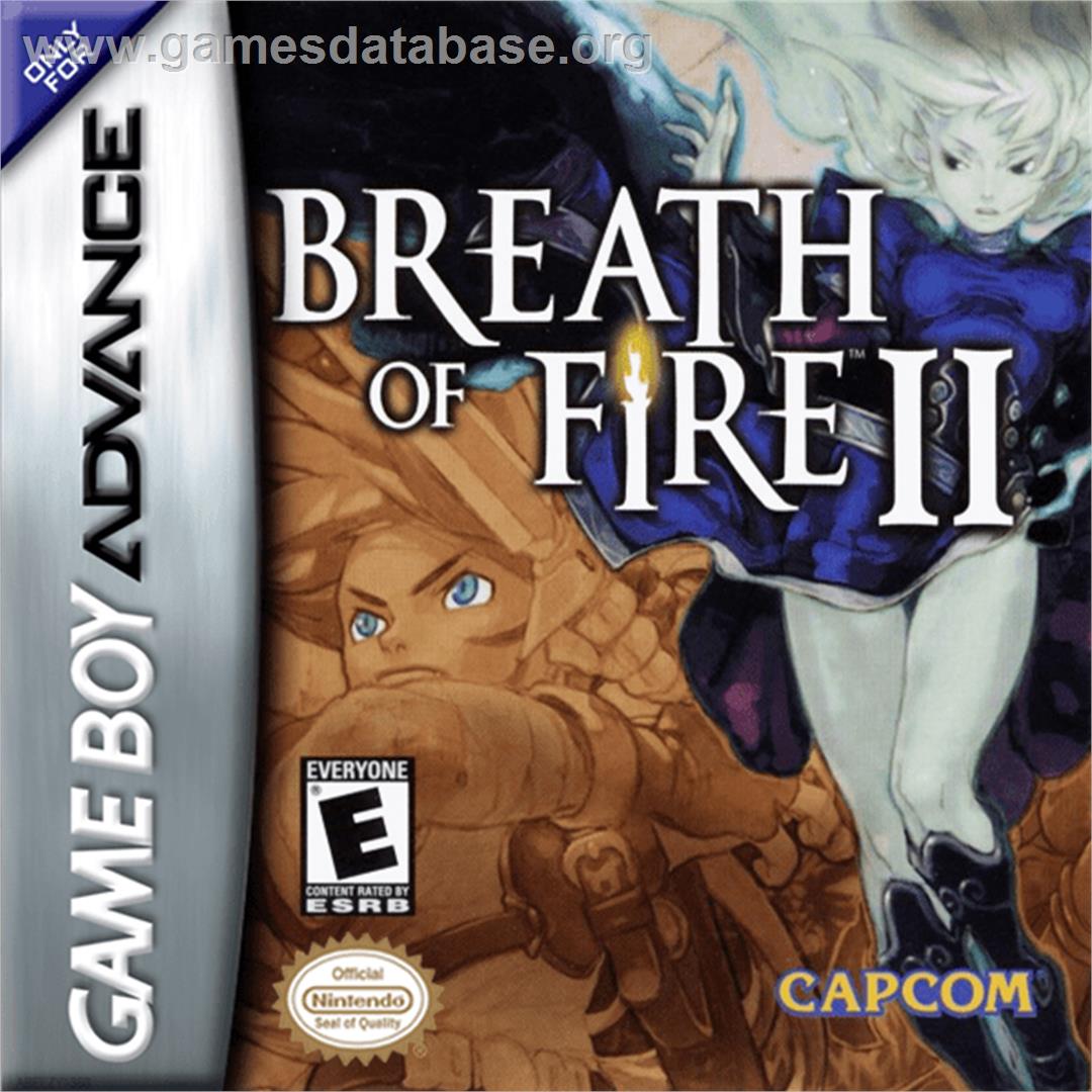 Breath of Fire 2 - Nintendo Game Boy Advance - Artwork - Box