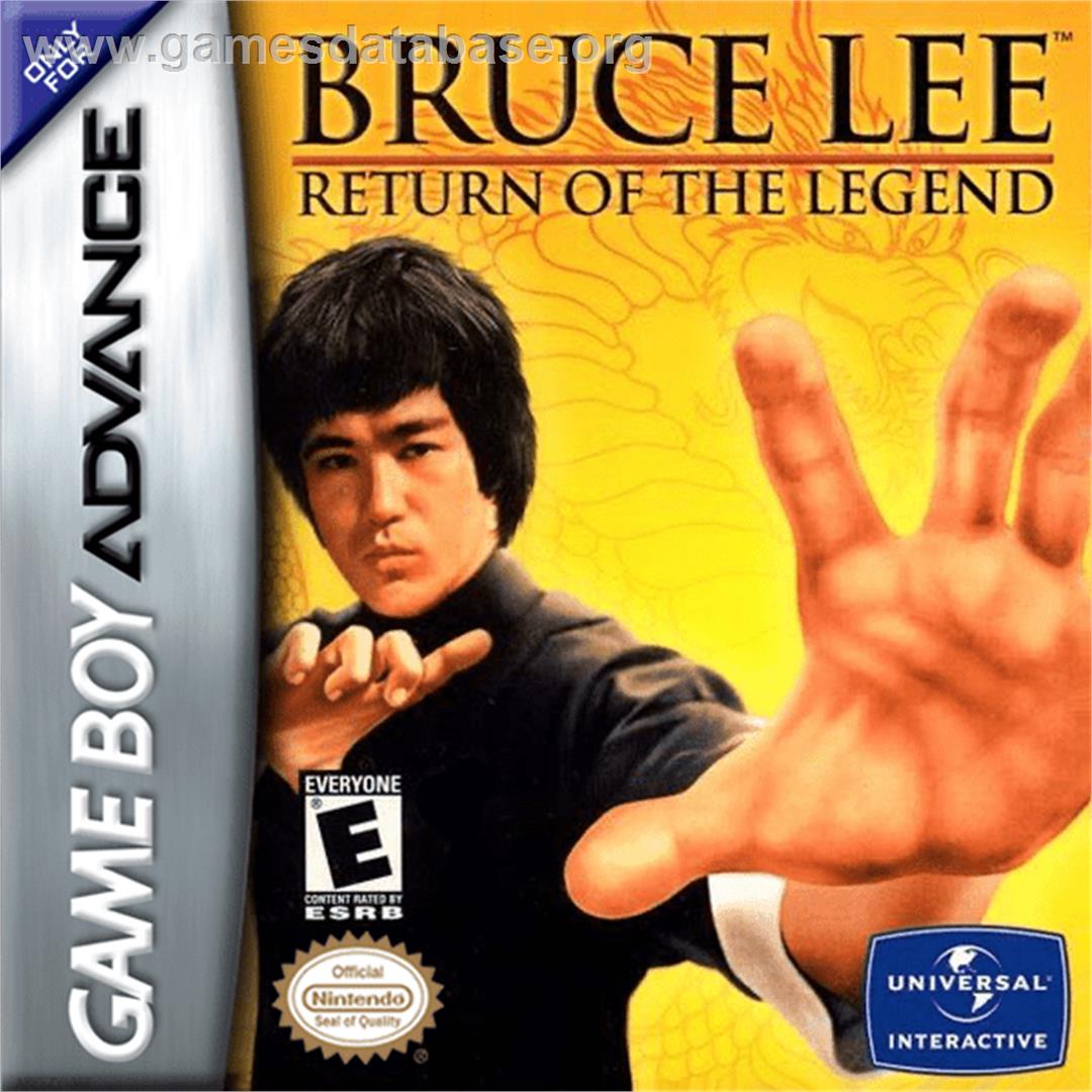Bruce Lee: Return of the Legend - Nintendo Game Boy Advance - Artwork - Box