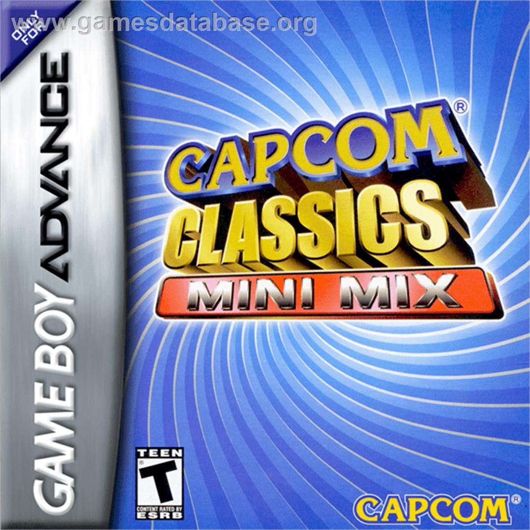 Capcom Classics: Mini Mix - Nintendo Game Boy Advance - Artwork - Box