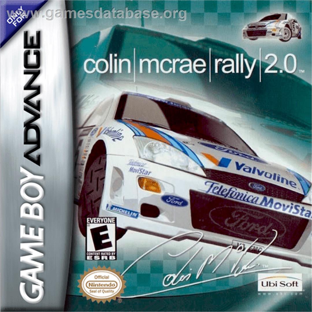 Colin McRae Rally 2.0 - Nintendo Game Boy Advance - Artwork - Box