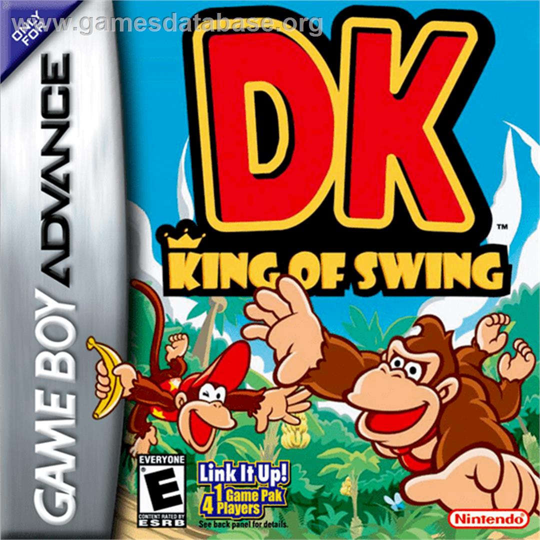 DK: King of Swing - Nintendo Game Boy Advance - Artwork - Box