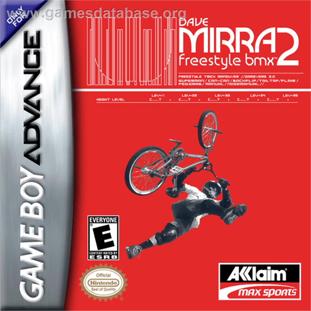 Dave Mirra Freestyle BMX 2 - Nintendo Game Boy Advance - Artwork - Box