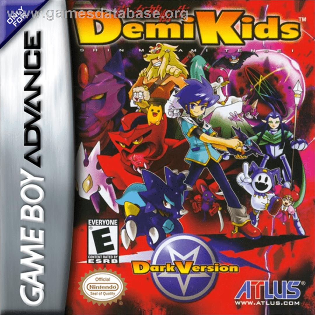 DemiKids: Dark Version - Nintendo Game Boy Advance - Artwork - Box