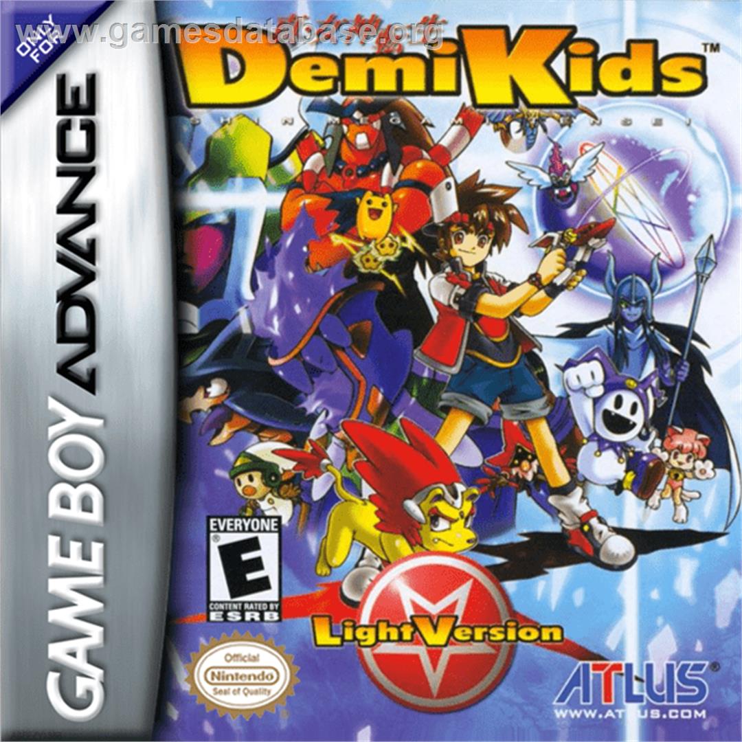 DemiKids: Light Version - Nintendo Game Boy Advance - Artwork - Box