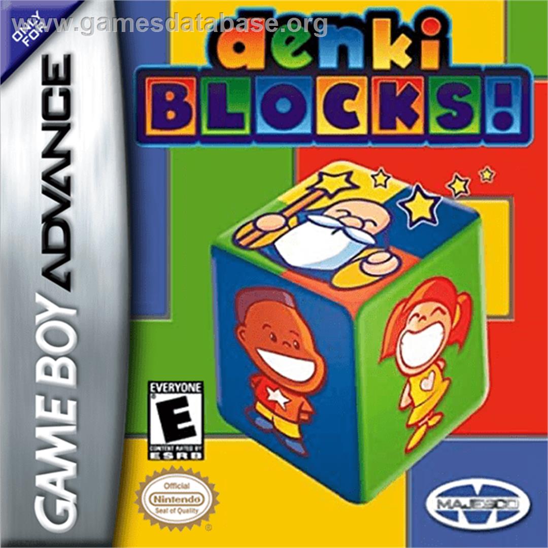Denki Blocks - Nintendo Game Boy Advance - Artwork - Box